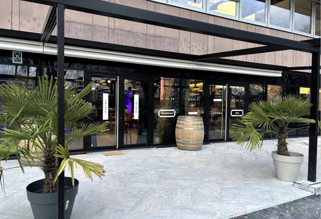 Entrance to Quai de Scène in Strasbourg